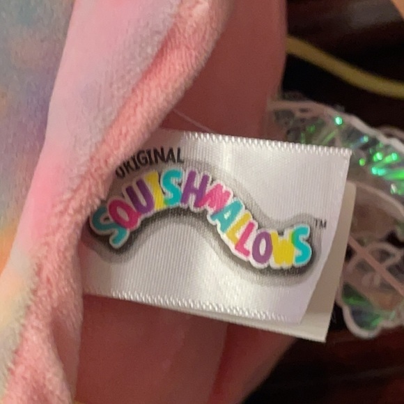 Jellyfish Squishmallow CUTE Plush Tie Dye Rainbow Squid Janet the Jelly Fish 8" - Picture 6 of 8